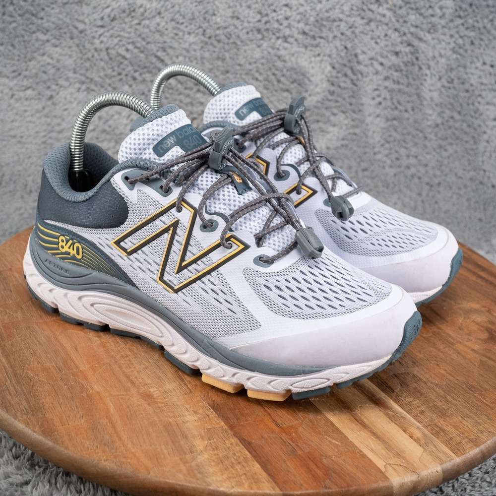 New Balance 840v5 Shoes Women's Size 7.5 D Silent Gray Lace Up Athletic W840LA5